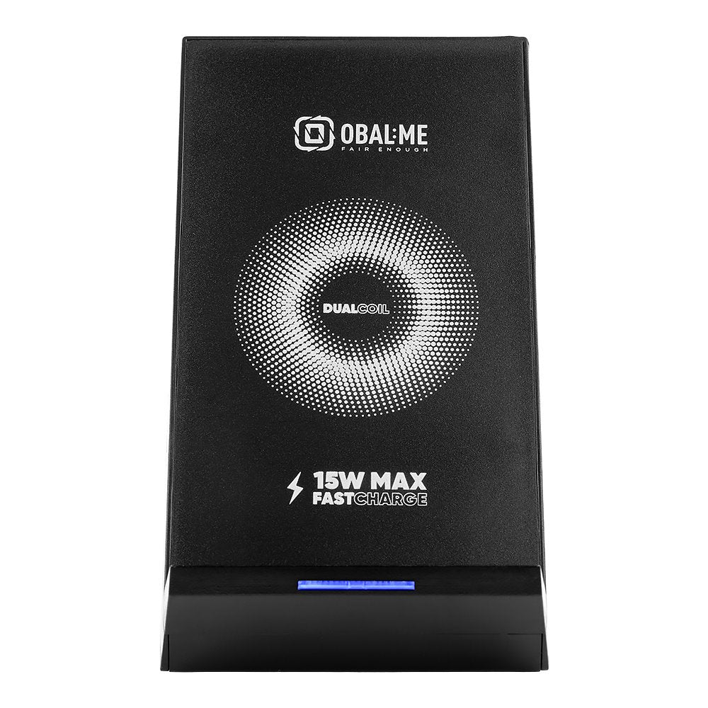 OBAL:ME StandCharger Bezdrátový Nabíjecí Stojánek 15W - pohled 2