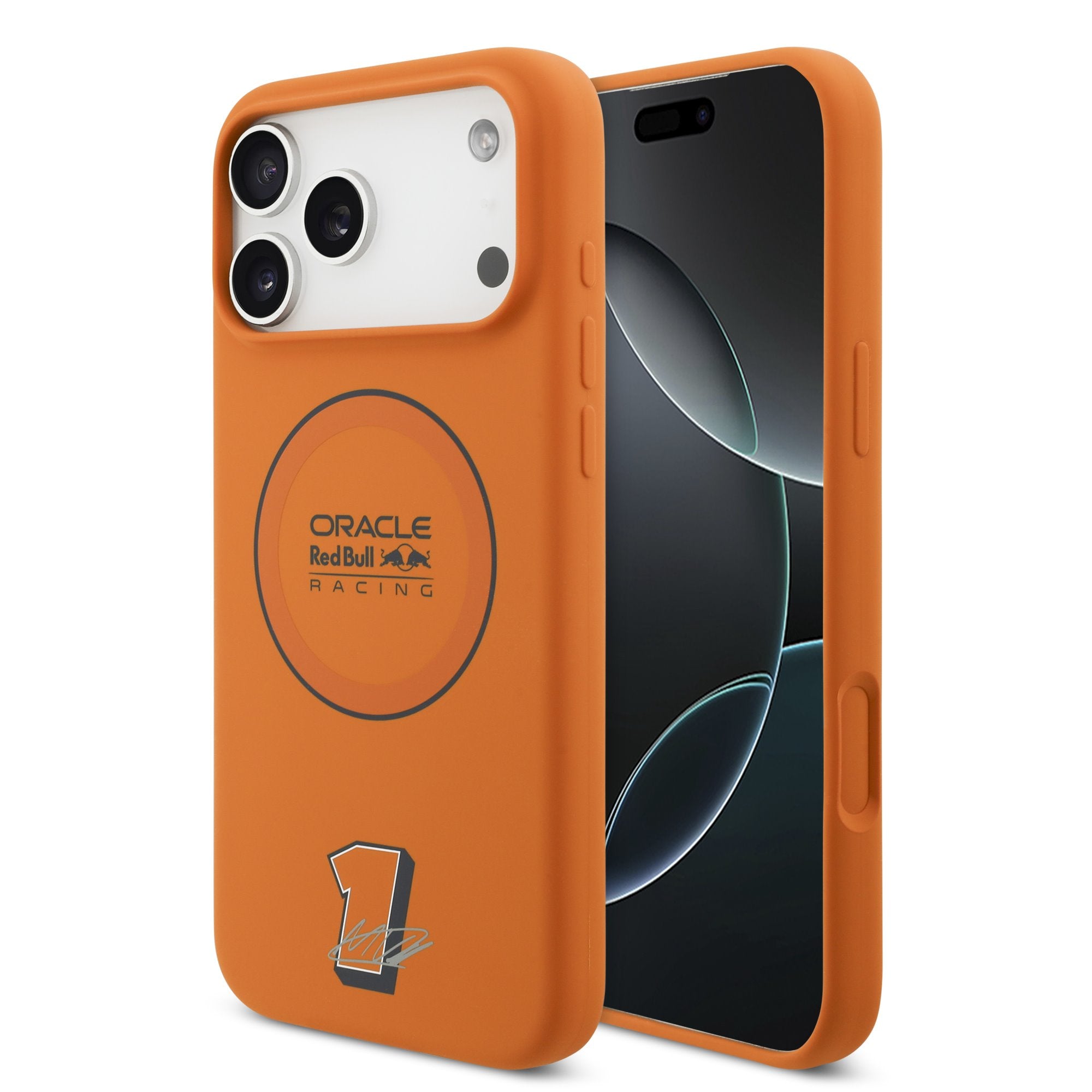 Red Bull MagSafe silikonový kryt na iPhone – Blue Ring - pohled 11