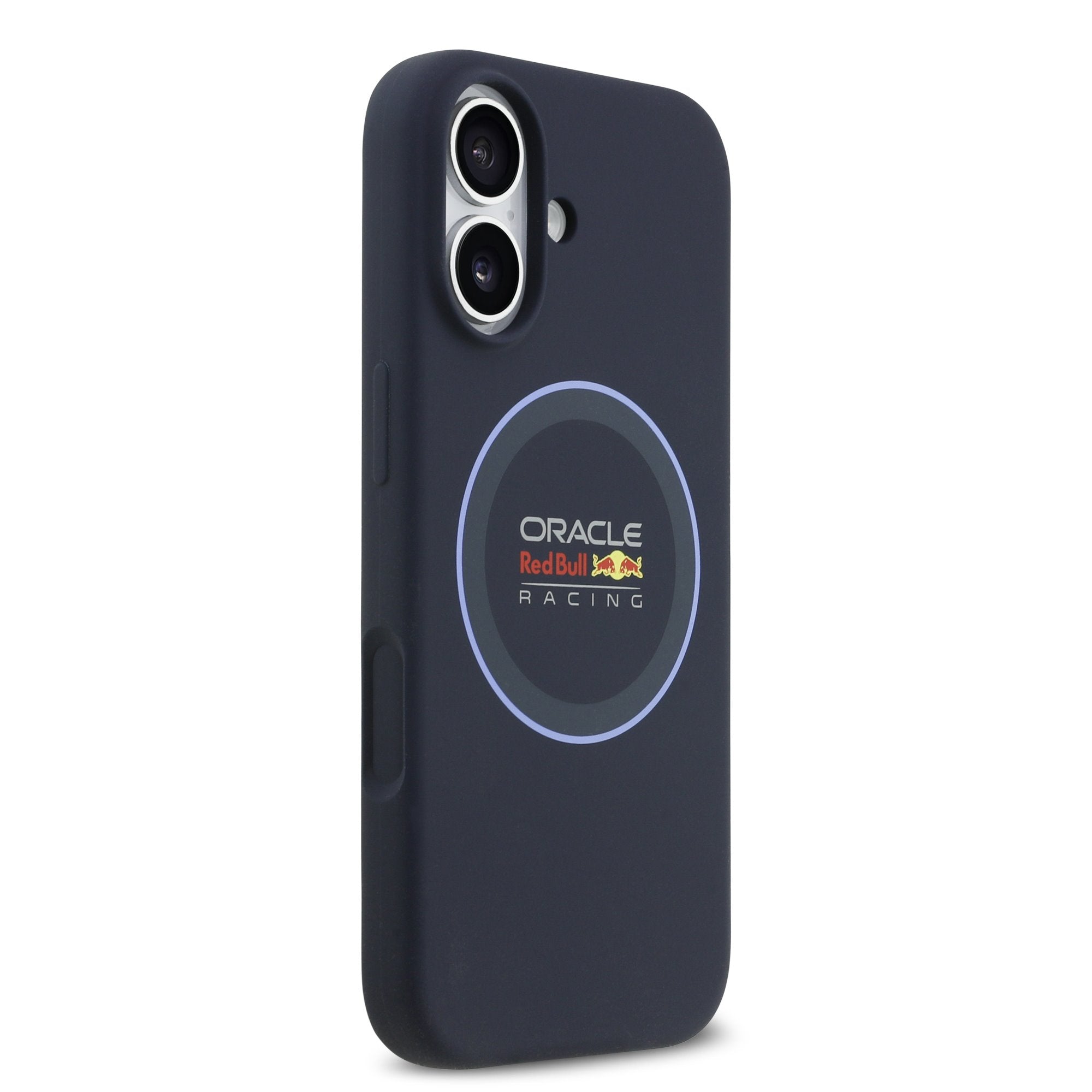 Red Bull MagSafe silikonový kryt na iPhone – Blue Ring - pohled 3