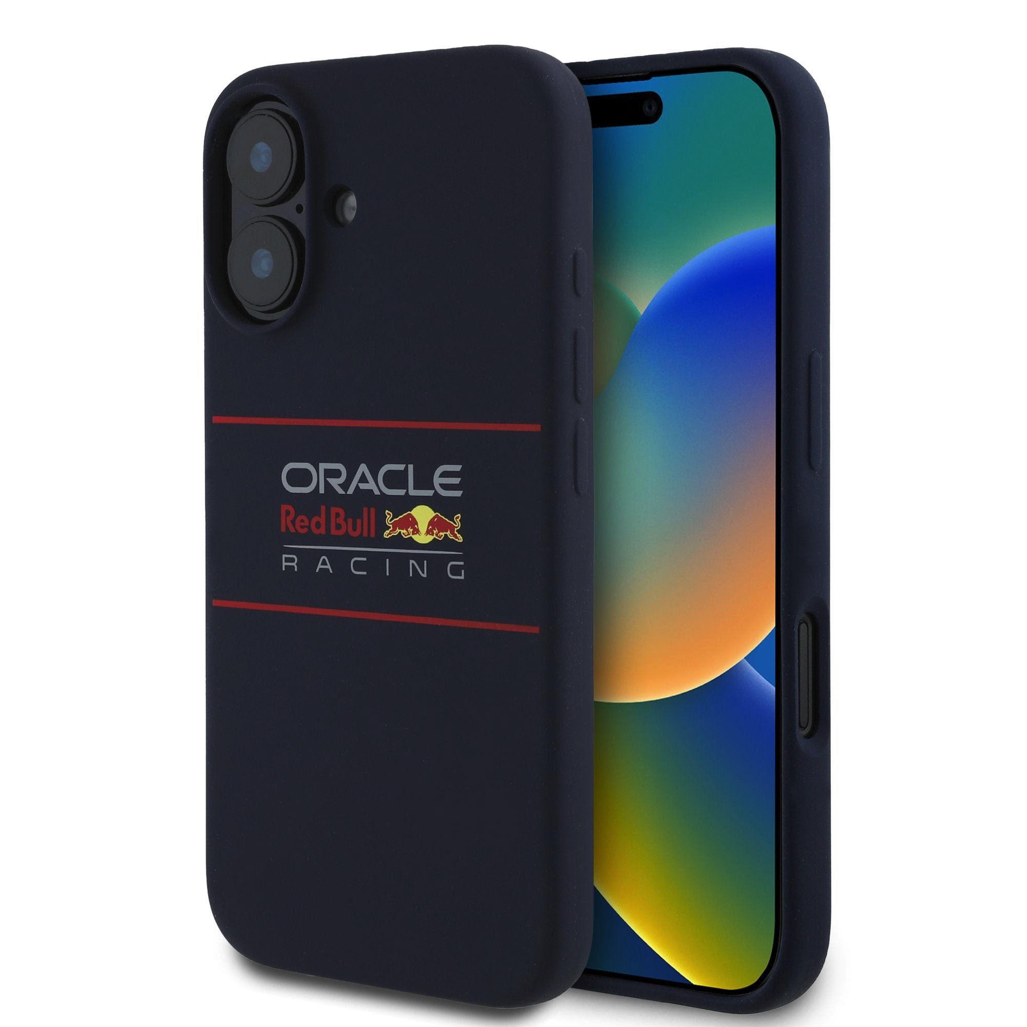 Red Bull MagSafe silikonový kryt na iPhone – Horizontal Logo - pohled 13