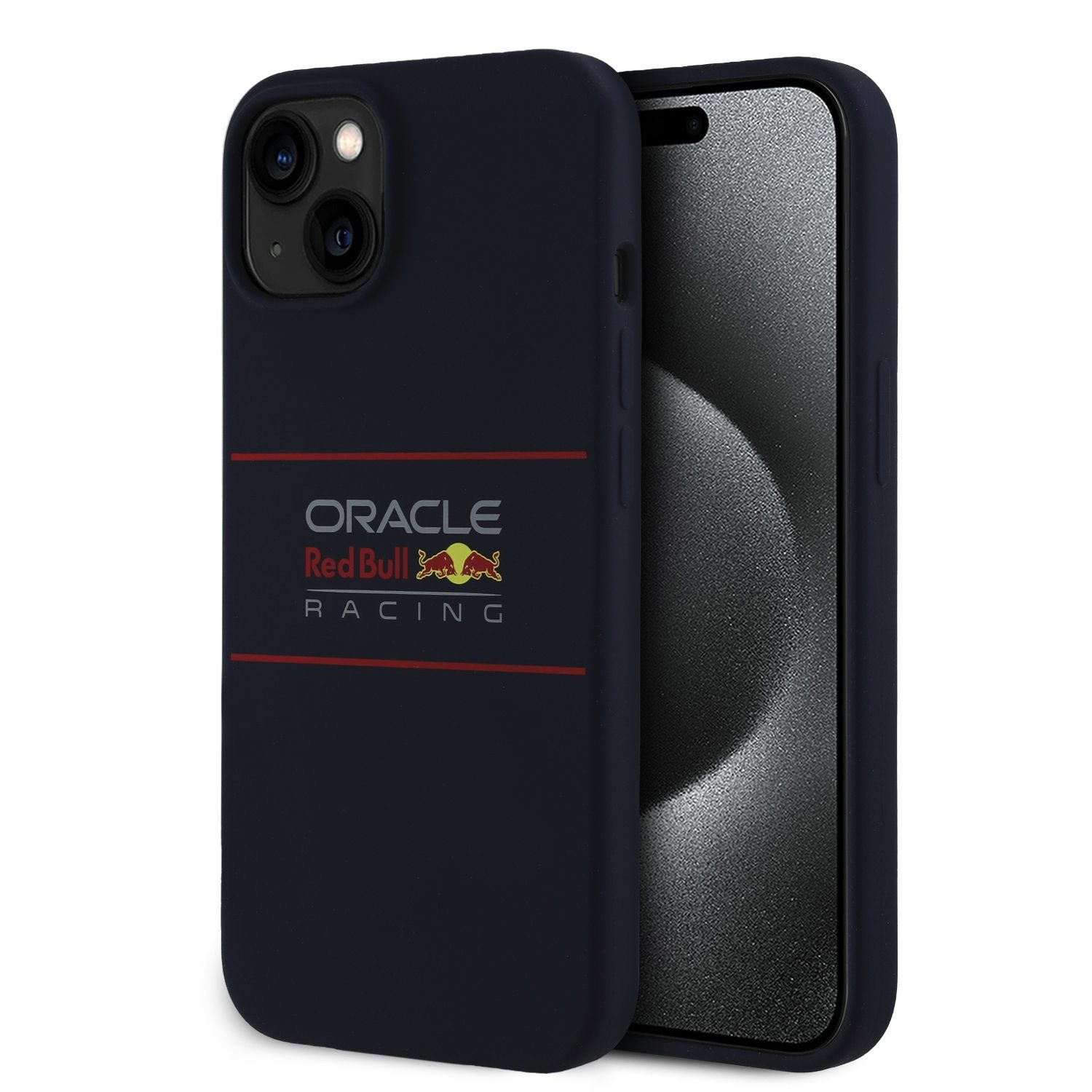 Red Bull MagSafe silikonový kryt na iPhone – Horizontal Logo - pohled 8