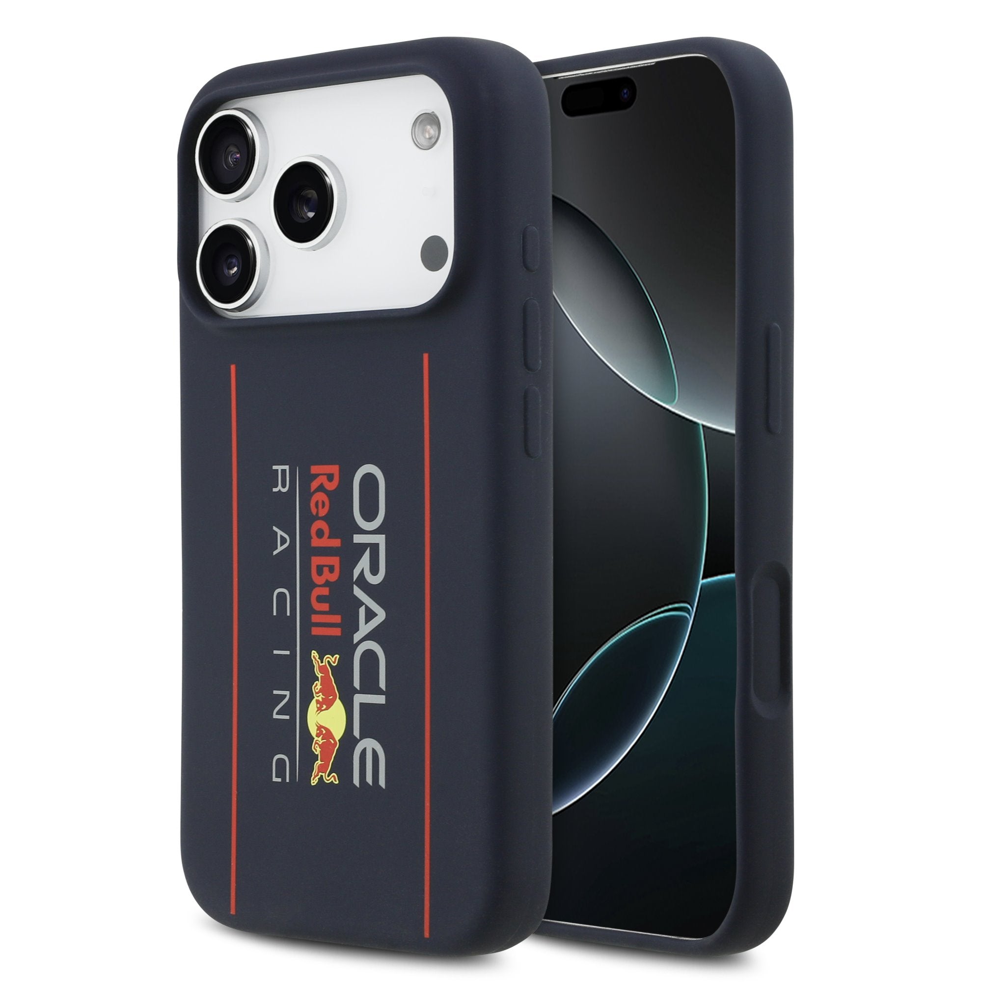Red Bull MagSafe silikonový kryt na iPhone – Vertical Logo - pohled 9