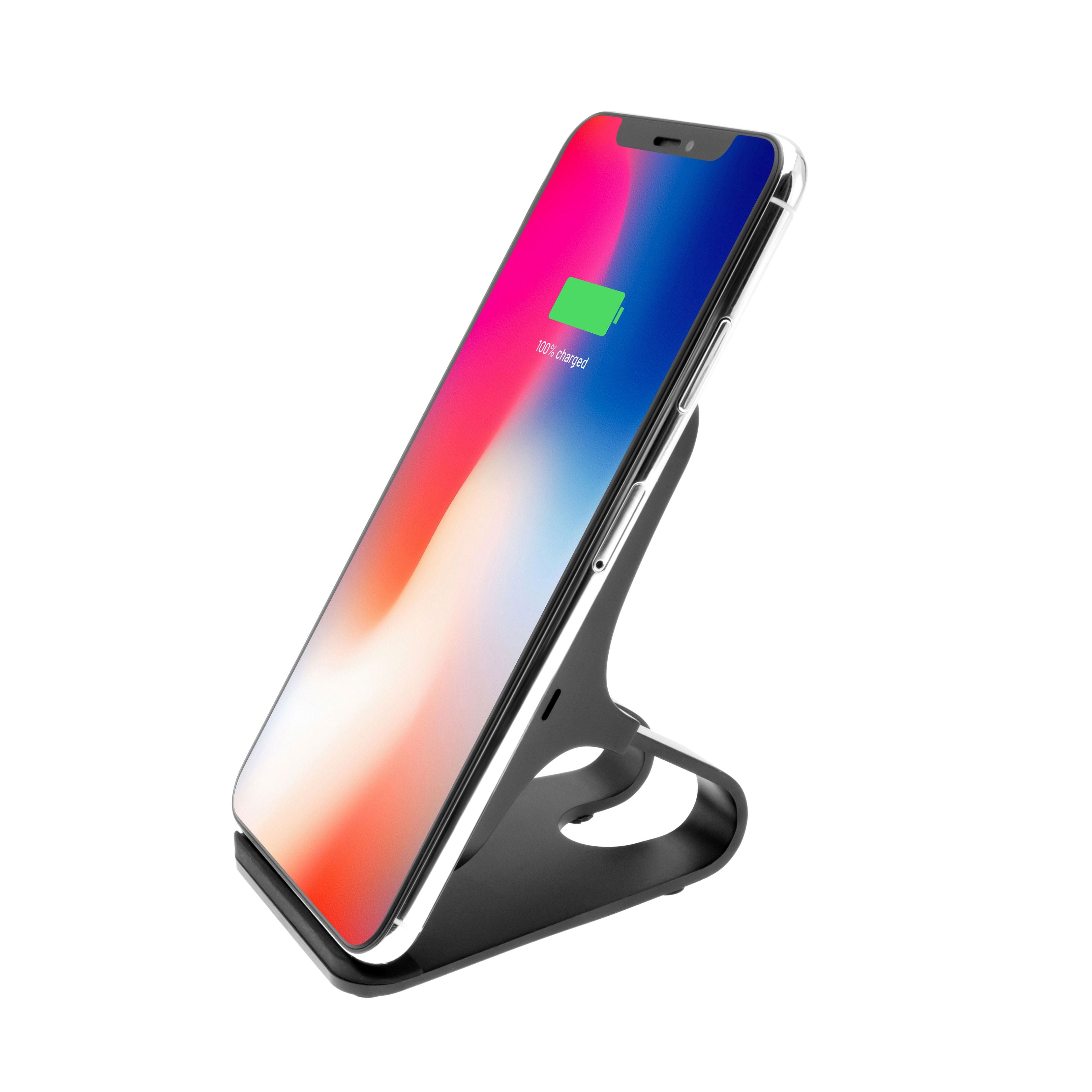 Stojánek s rychlým bezdrátovým nabíjením 15W FIXED - pohled 6