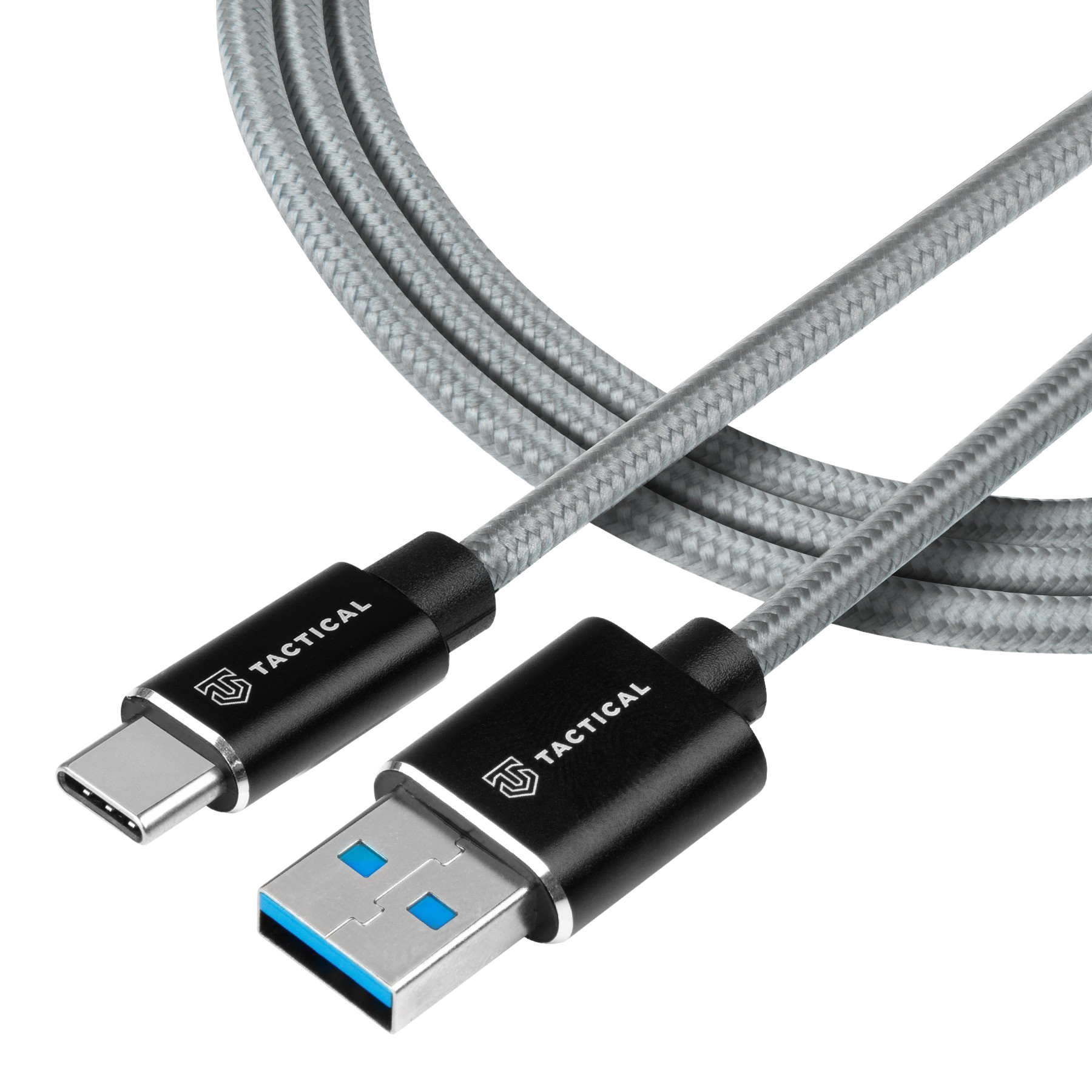 Tactical Fast Rope Aramid Cable USB-A na USB-C 15W - pohled 1
