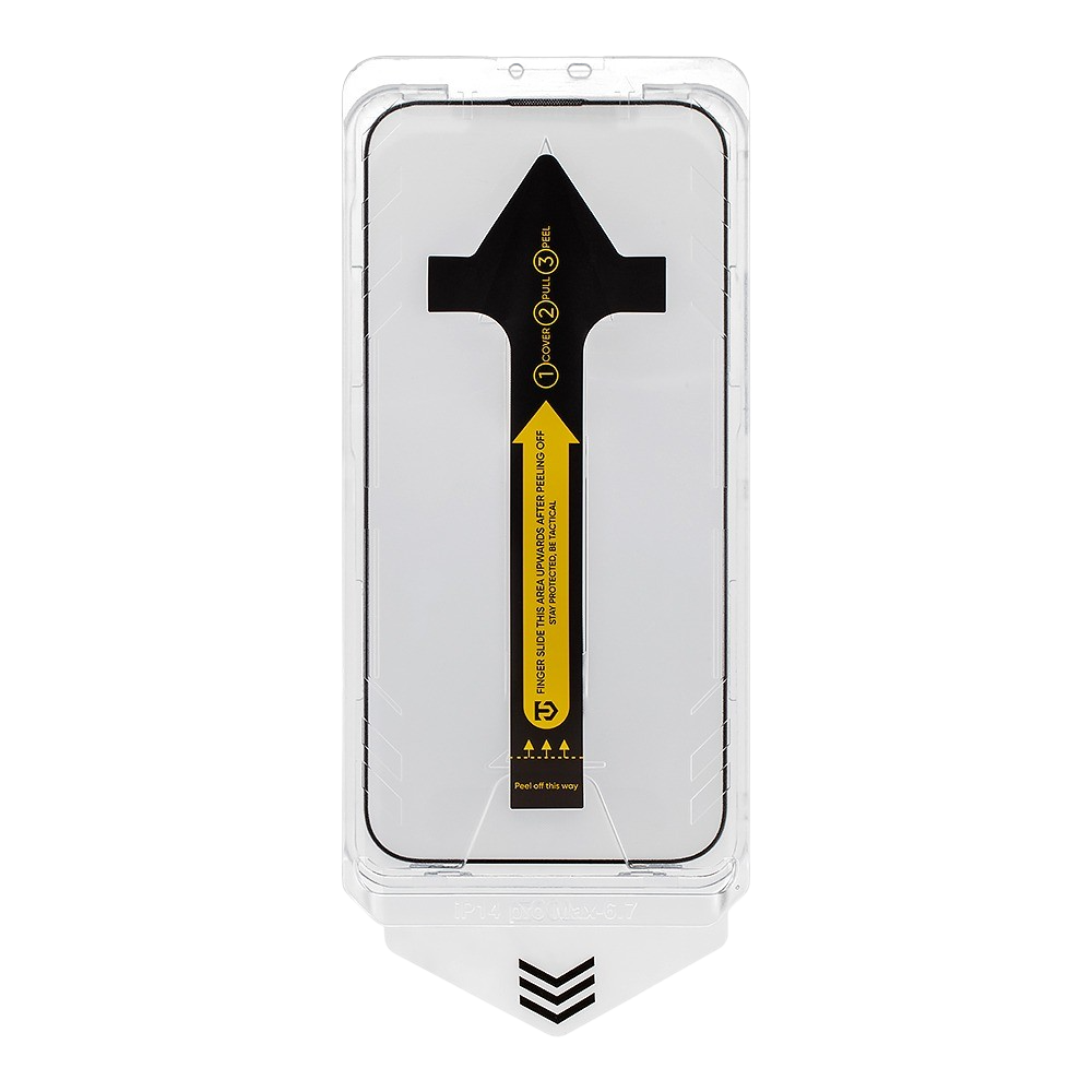 Tactical tvrzené sklo na iPhone s aplikátorem