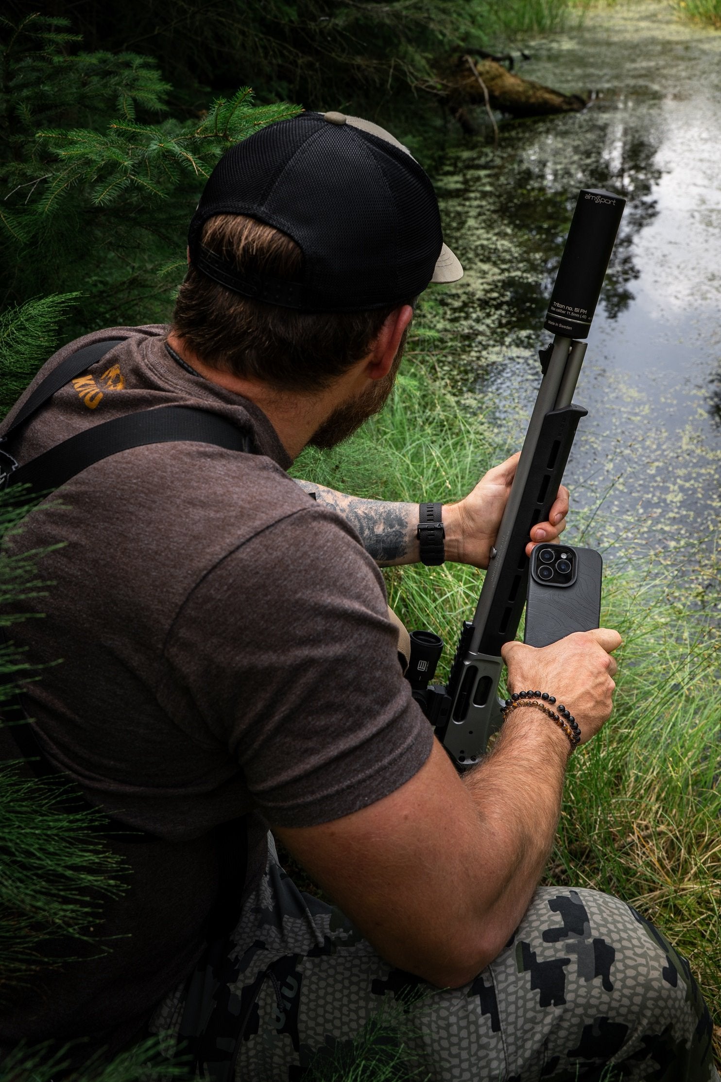 Tactical MagSafe silikonový kryt na iPhone Beaver