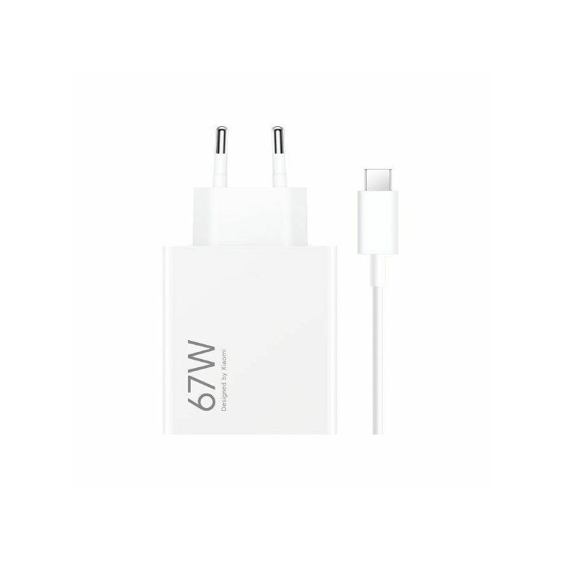 Xiaomi USB-A 67W Cestovní Nabíječka + USB-C Datový Kabel