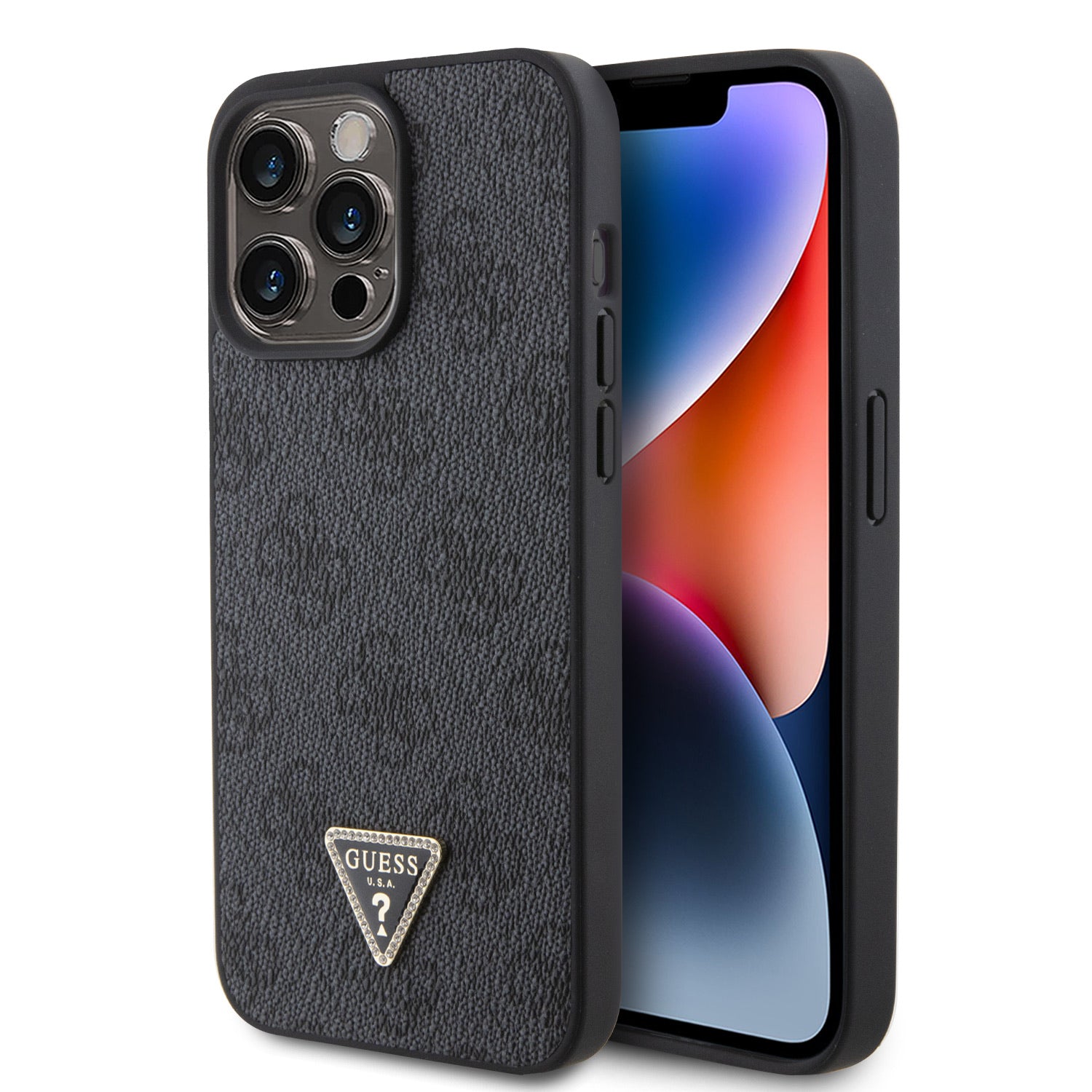 4G Strass Triangle Metal Logo - pohled 10