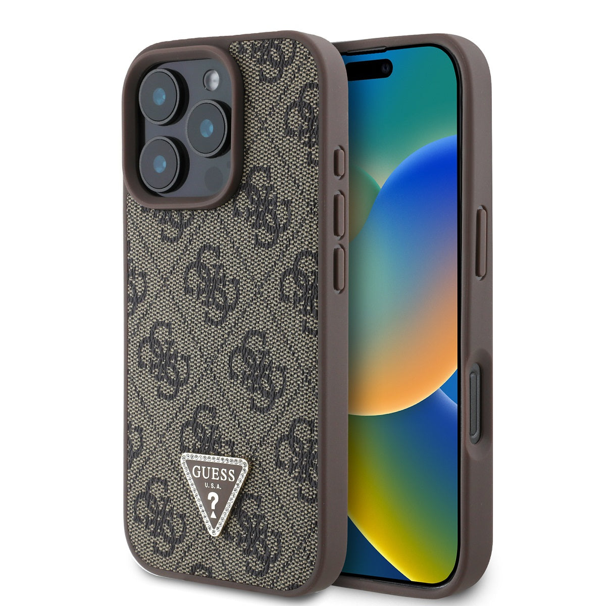 4G Strass Triangle Metal Logo - pohled 13