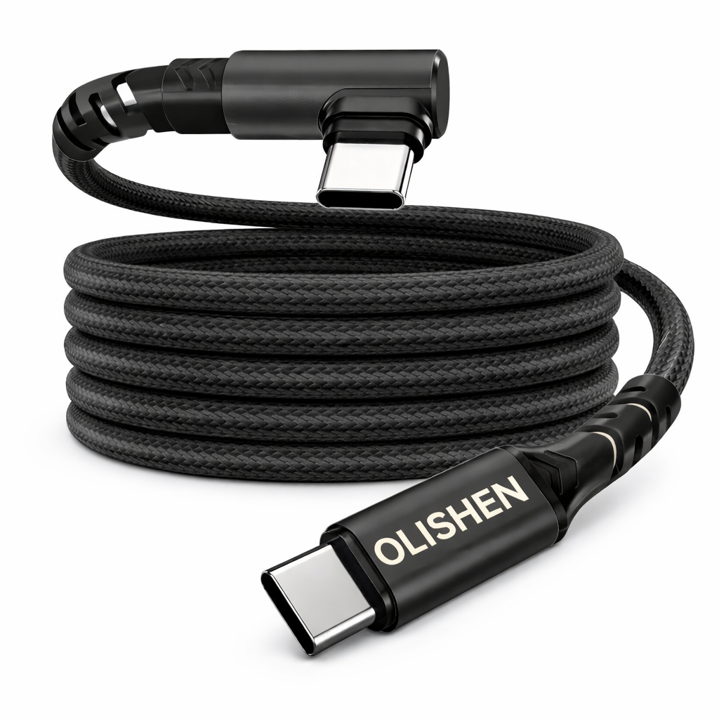 Rychlonabíjecí kabel USB-C na USB-C 60W 1m - pohled 1
