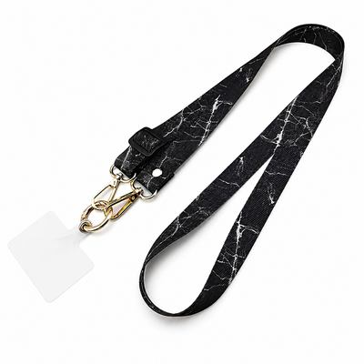 Mramorový popruh crossbody - pohled 1