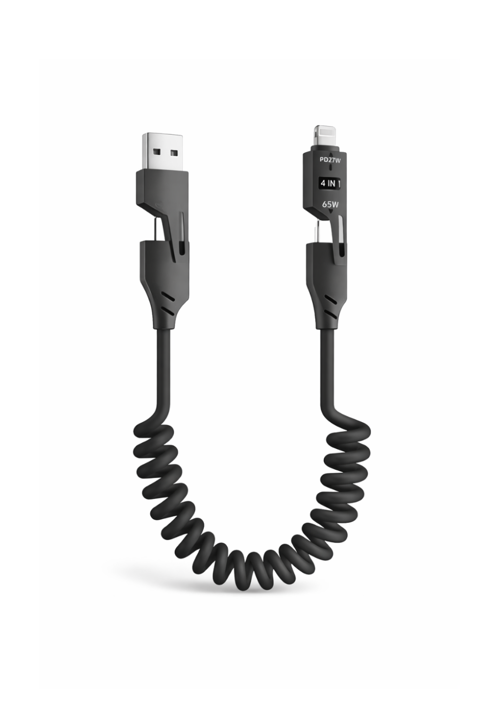 4v1 univerzální nabíjecí kabel - pohled 2