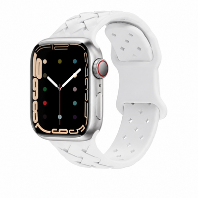 Silikonový propletený řemínek na Apple Watch 42/44/45/49mm