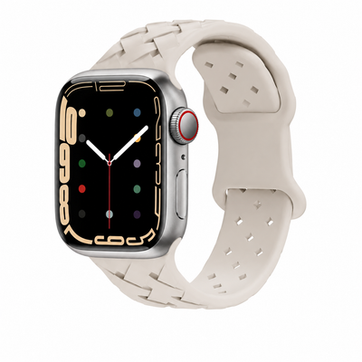 Silikonový propletený řemínek na Apple Watch 42/44/45/49mm