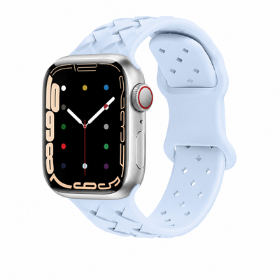 Silikonový propletený řemínek na Apple Watch 42/44/45/49mm