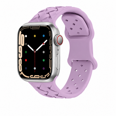Silikonový propletený řemínek na Apple Watch 42/44/45/49mm