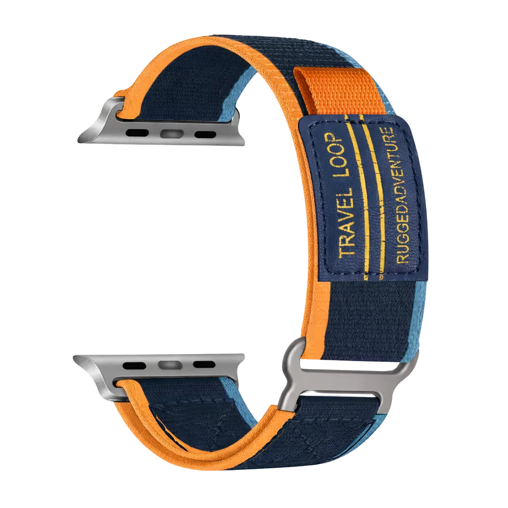 Elastický tkaný sportovní řemínek pro Apple Watch 42/44/45/46/49