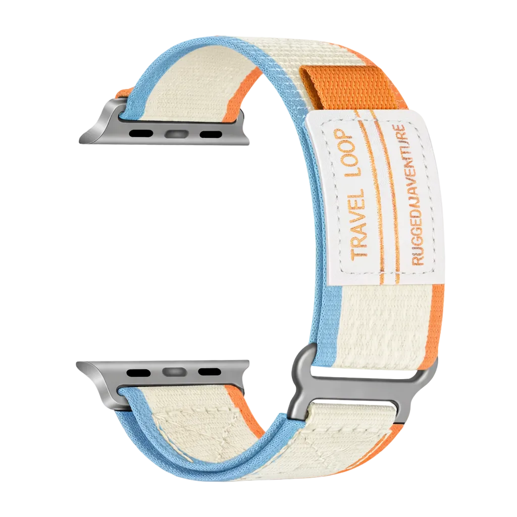 Elastický tkaný sportovní řemínek pro Apple Watch 42/44/45/46/49