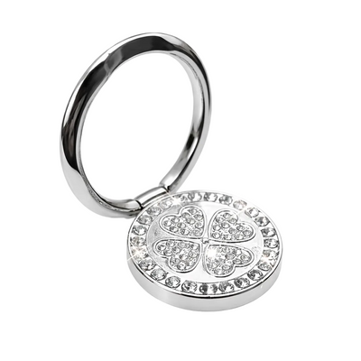 Nalepovací třpytivý držák na prst na mobil kamínky