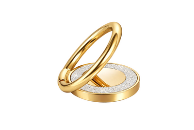 Nalepovací držák na prst na mobil třpytivý