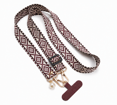 Kosočtvercový popruh crossbody - pohled 3