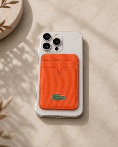 Lacoste PU Iconic Petit Pique MagSafe Peněženka