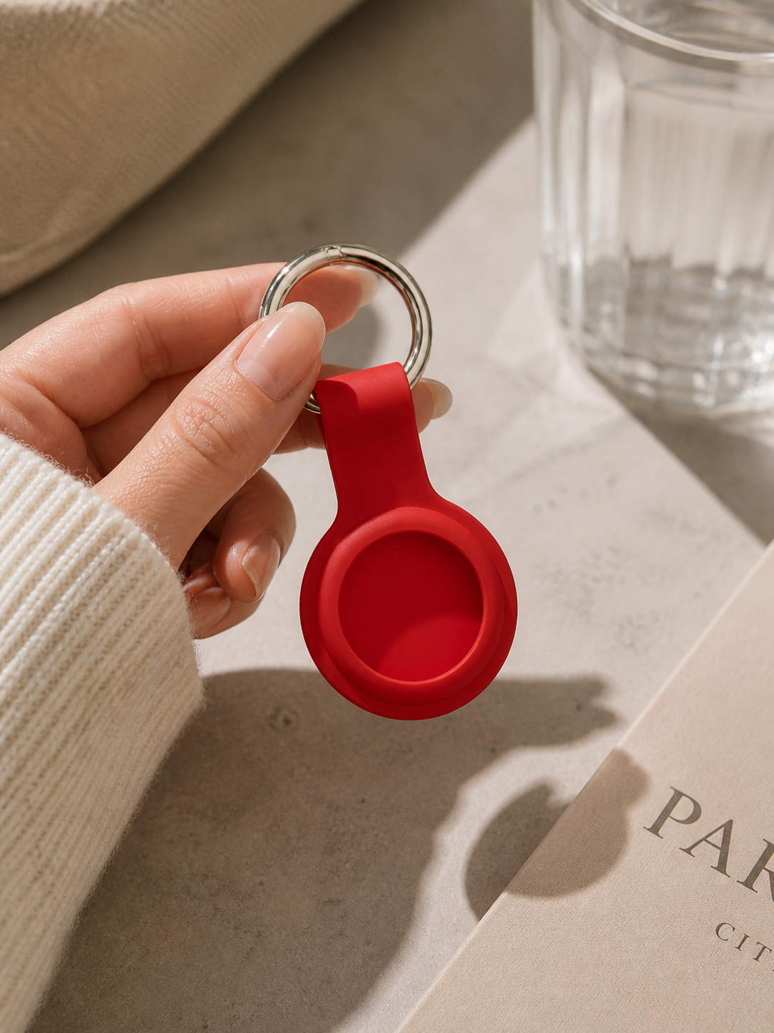Ochranné silikonové pouzdro na Apple Airtag a Motorola Tag