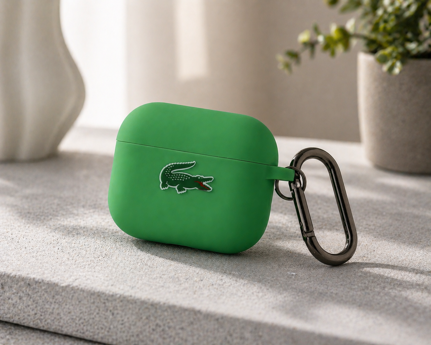 Lacoste Liquid Silicone Croc Logo Pouzdro - pohled 1