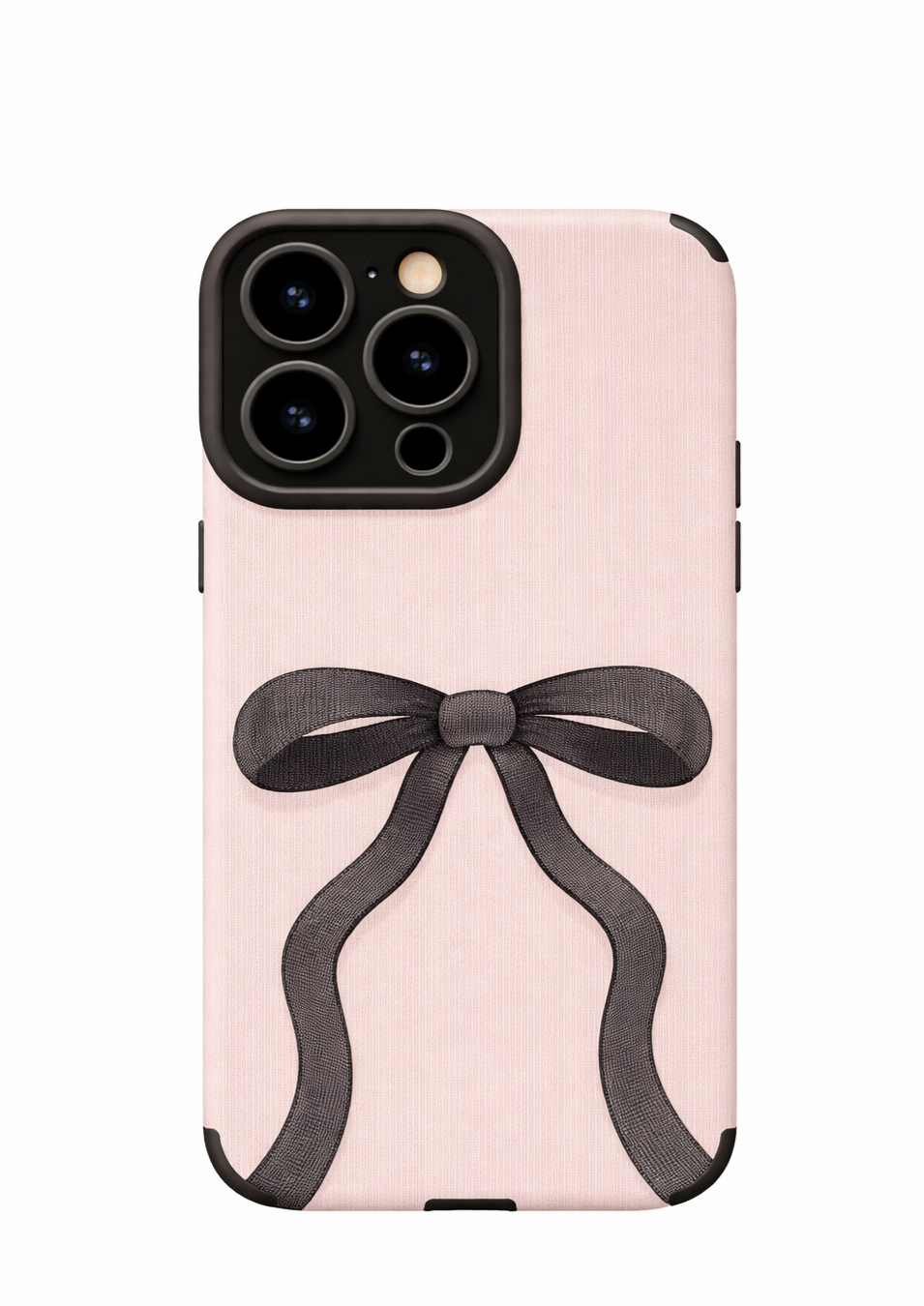 Silikonový kryt mašle pro iPhone