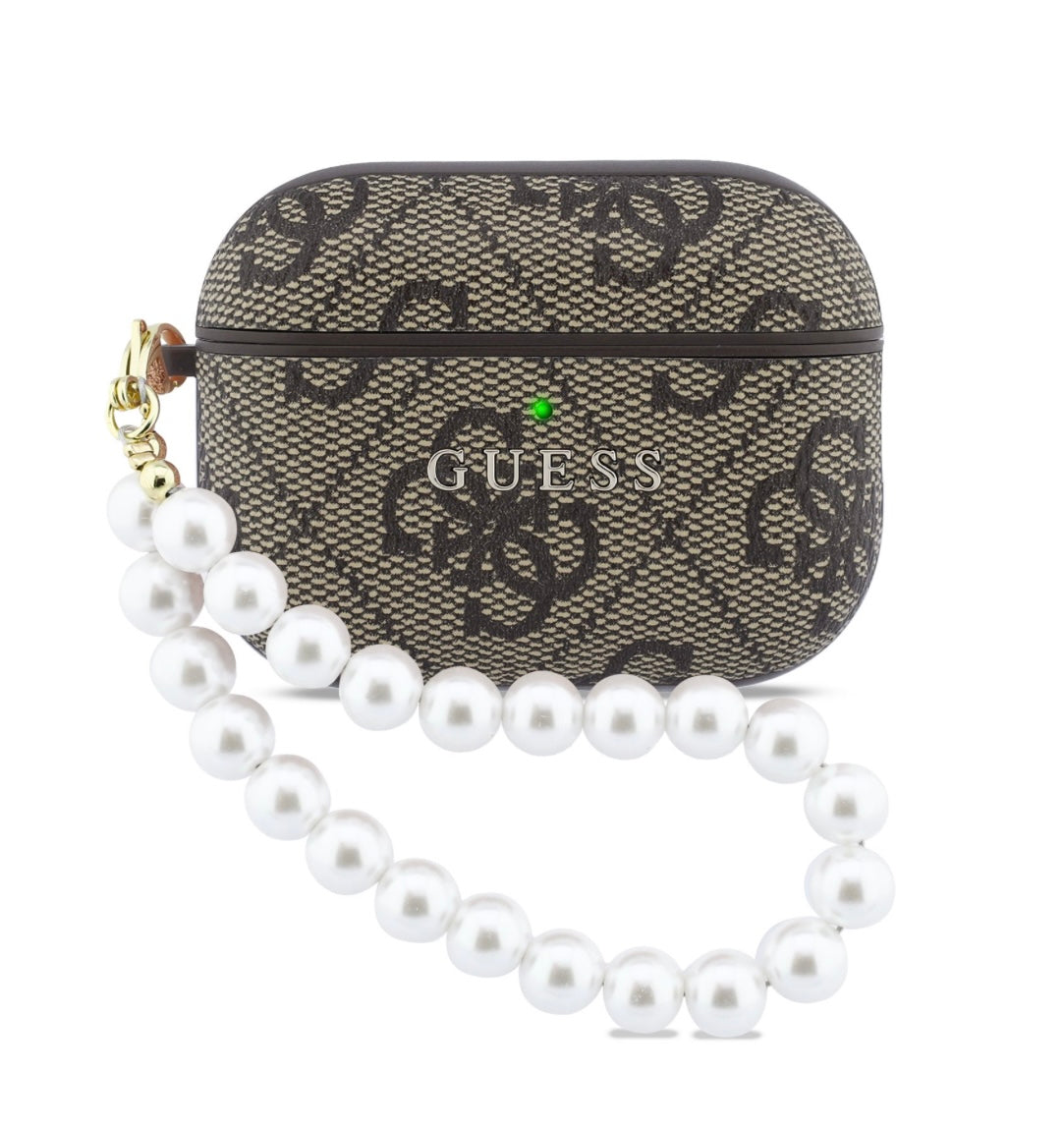 Guess PU 4G Classic Logo Pearl Strap Pouzdro