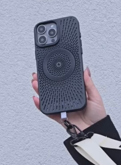 Pevný MagSafe kryt na iPhone se vzorem OBAL:ME Float