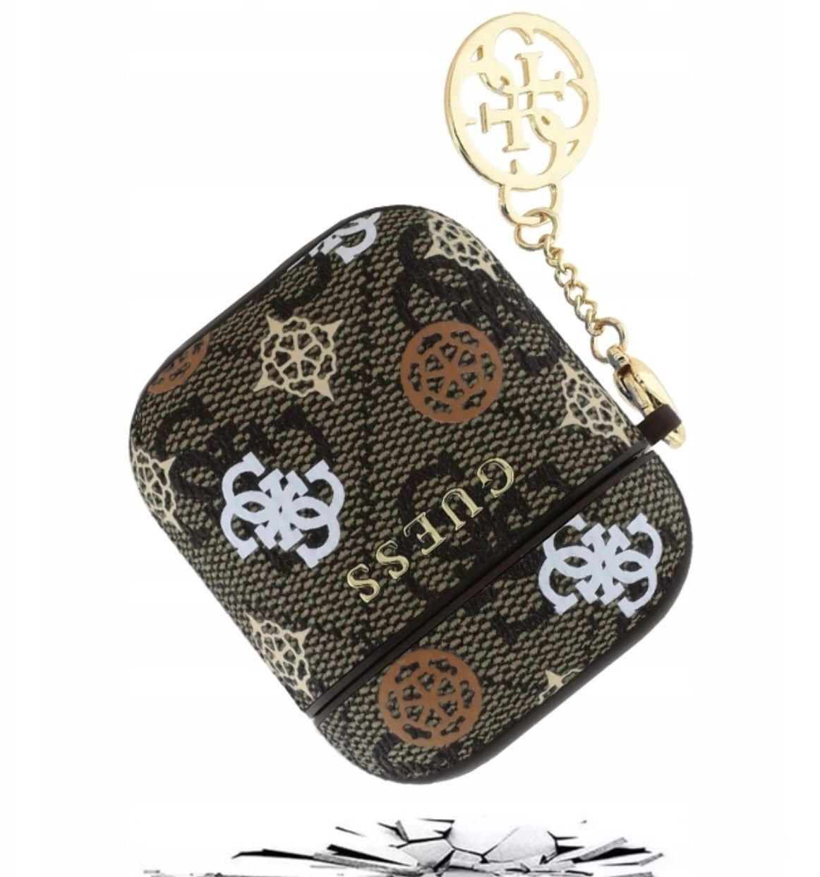 Guess PU 4G Peony Charm Pouzdro