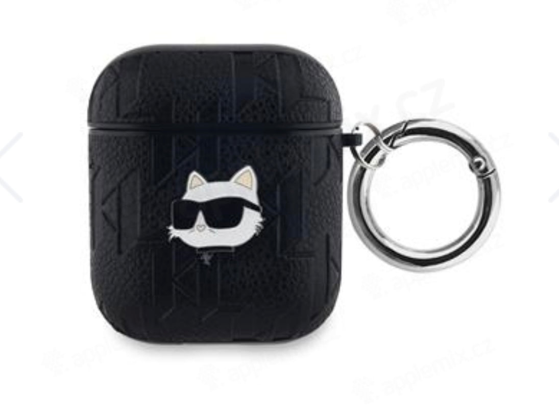 Karl Lagerfeld PU Embossed Choupette Head Pouzdro