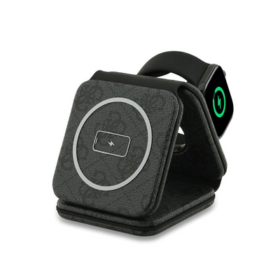 Guess PU 4G MagSafe Bezdrátová Nabíječka 3v1 - pohled 2