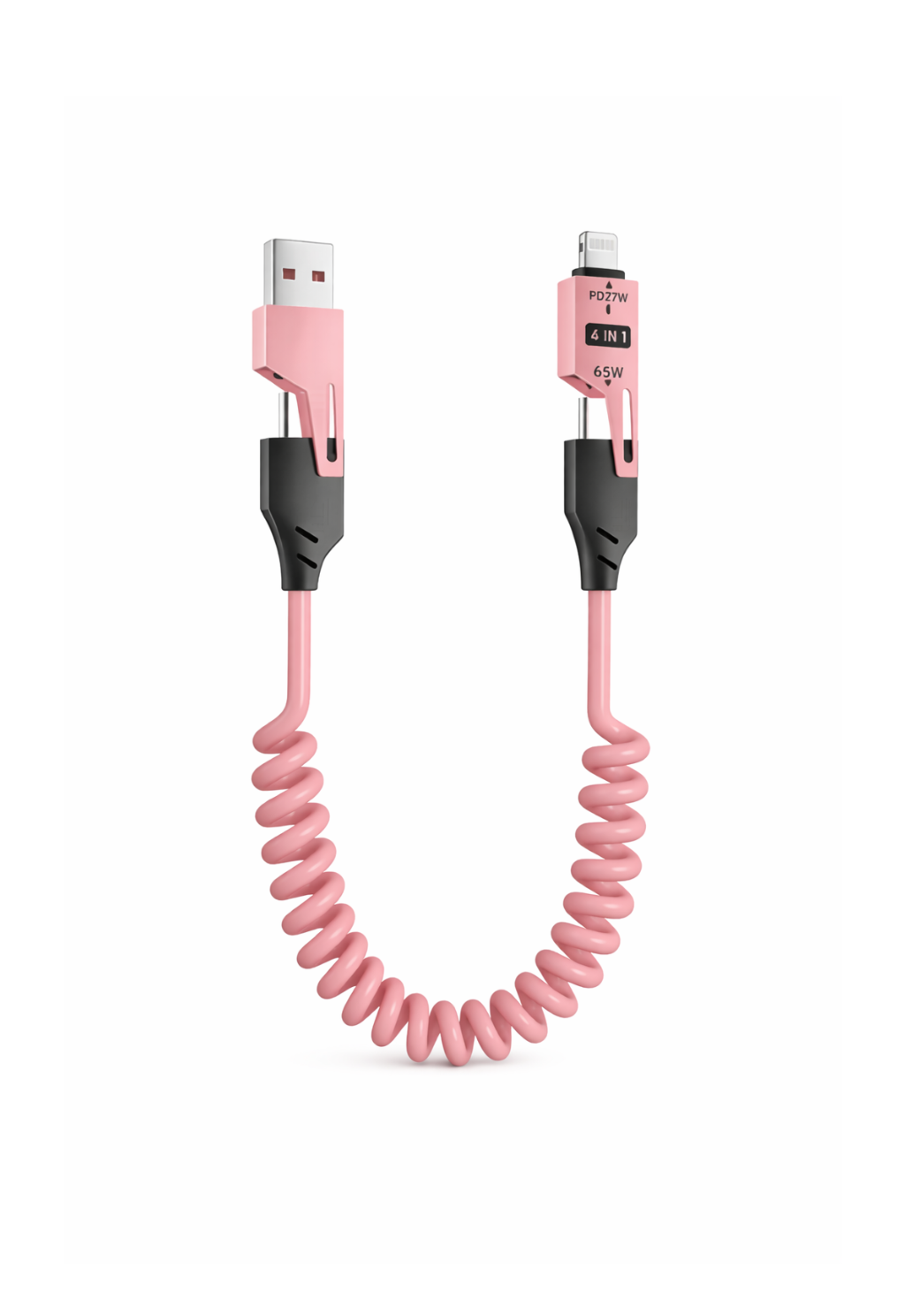 4v1 univerzální nabíjecí kabel - pohled 4
