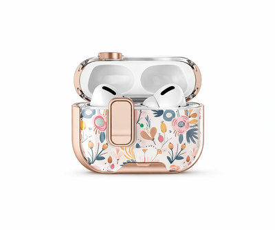 Barevný silikonový obal se stojánkem na Apple AirPods - pohled 2