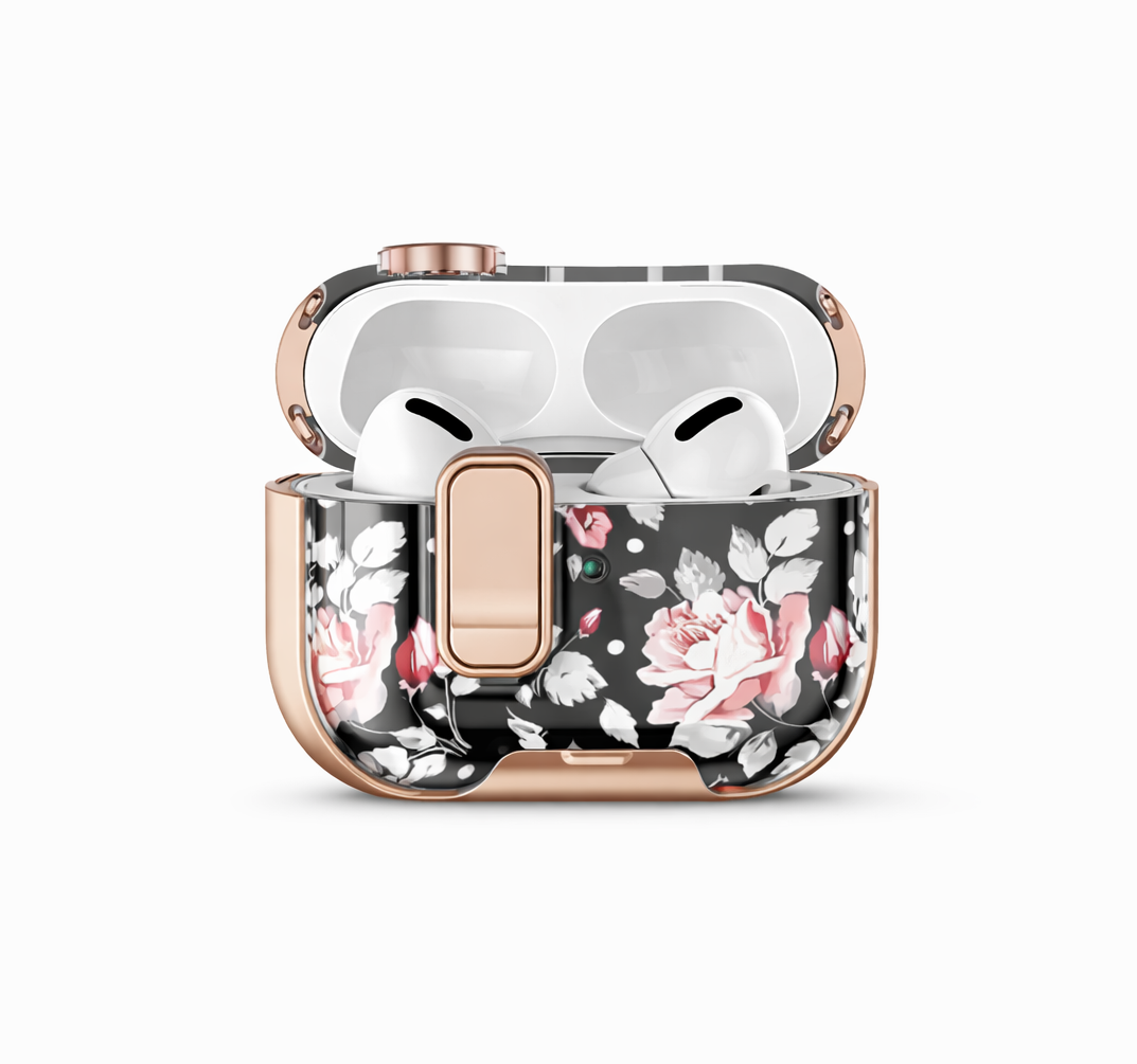 Barevný silikonový obal se stojánkem na Apple AirPods - pohled 3