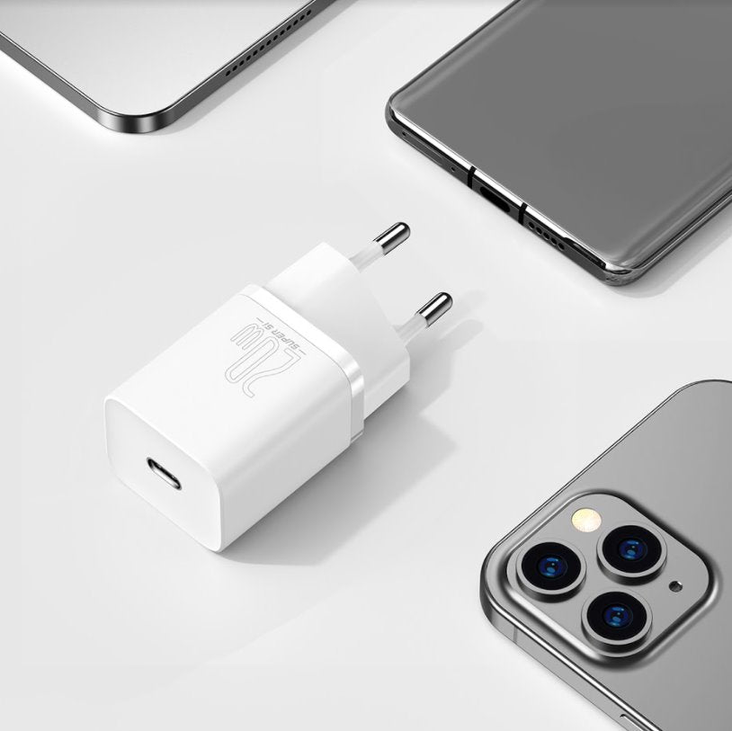 Baseus CCSUP-B02 Super Si Quick Nabíječka USB-C 20W White