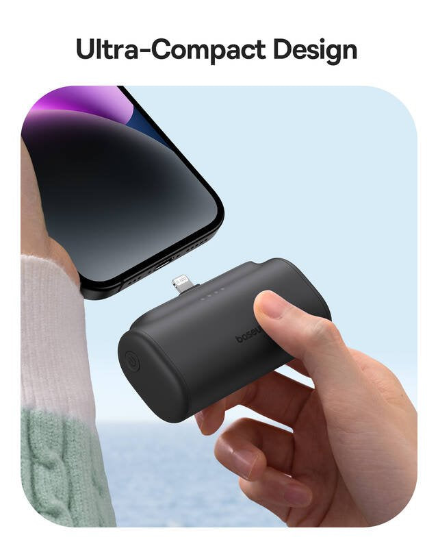 Baseus powerbanka 5000mAh 20W kompaktní rychlonabíjecí Lightning