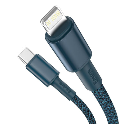 Baseus High Density Braided Series Fast Charging Datový Kabel USB-C na Lightning 20W - pohled 2