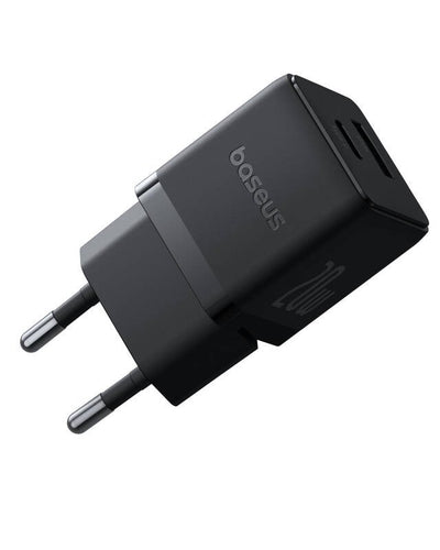 Baseus Palm Fast Nabíječka USB-A + USB-C 20W Black