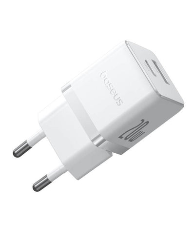Baseus Palm Fast Nabíječka USB-A + USB-C 20W White