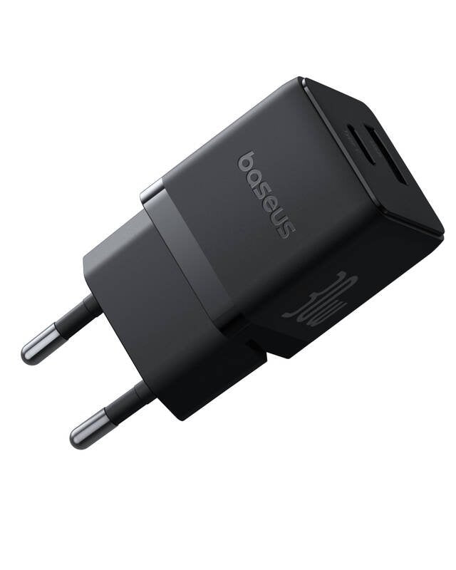 Baseus Palm Fast Nabíječka USB-A + USB-C 30W Black