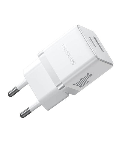 Baseus Palm Fast Nabíječka USB-A + USB-C 30W White