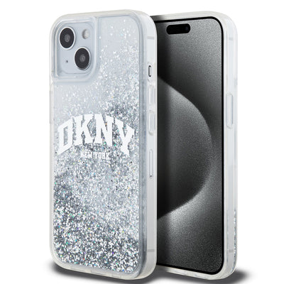 DKNY Liquid Glitter Arch Logo Zadní Kryt