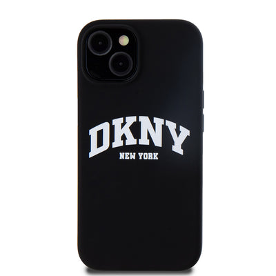 DKNY Liquid Silicone Arch Logo MagSafe Zadní Kryt - pohled 1