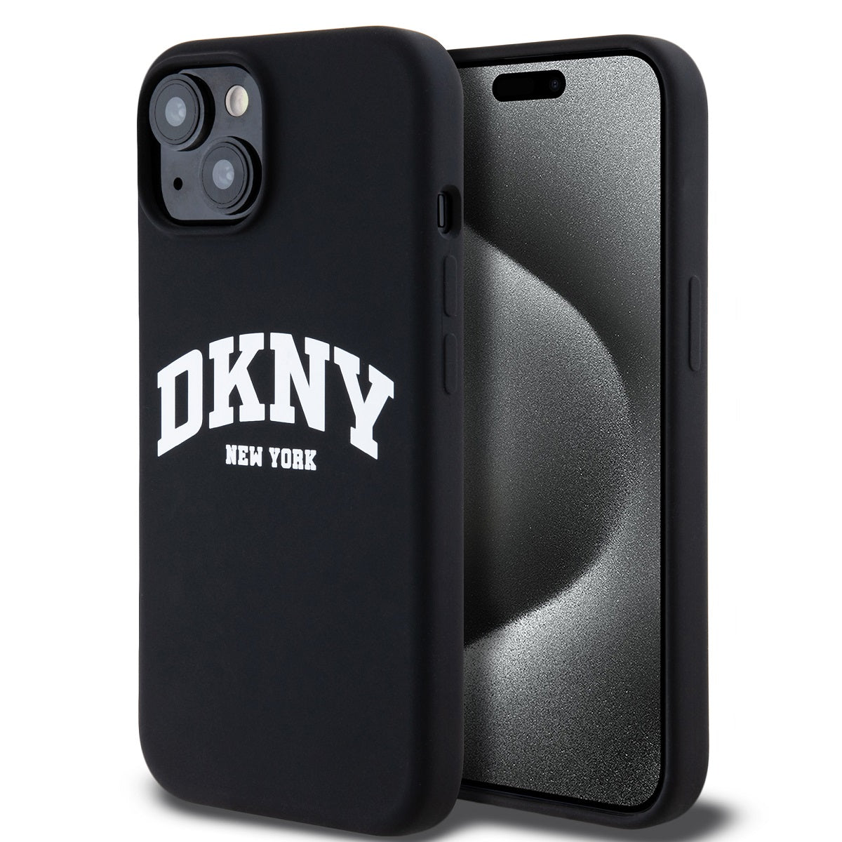 DKNY Liquid Silicone Arch Logo MagSafe Zadní Kryt