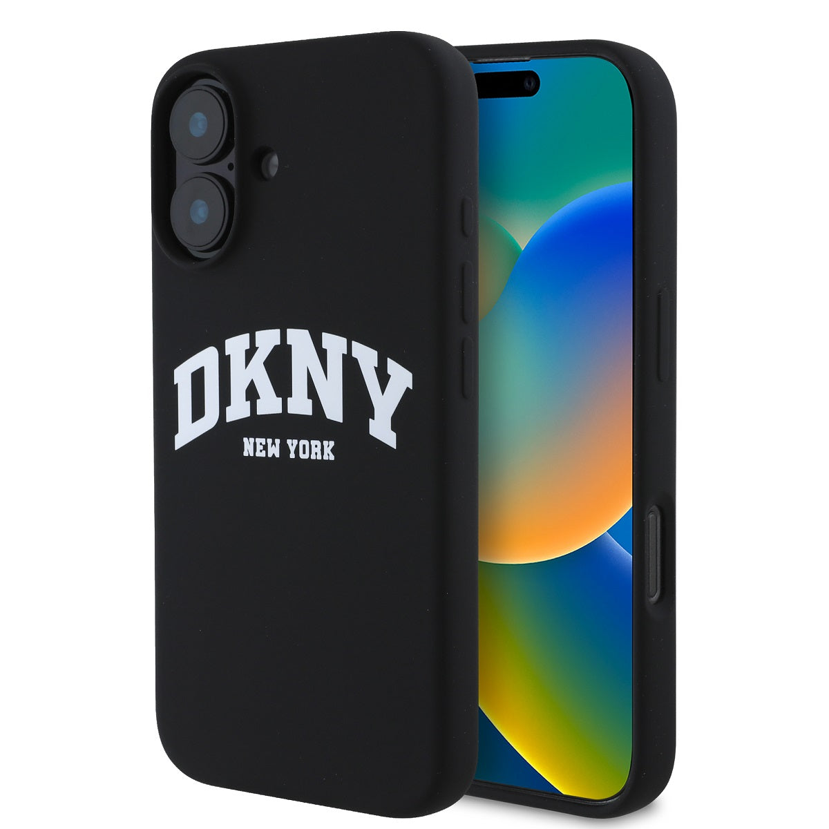 DKNY Liquid Silicone Arch Logo MagSafe Zadní Kryt
