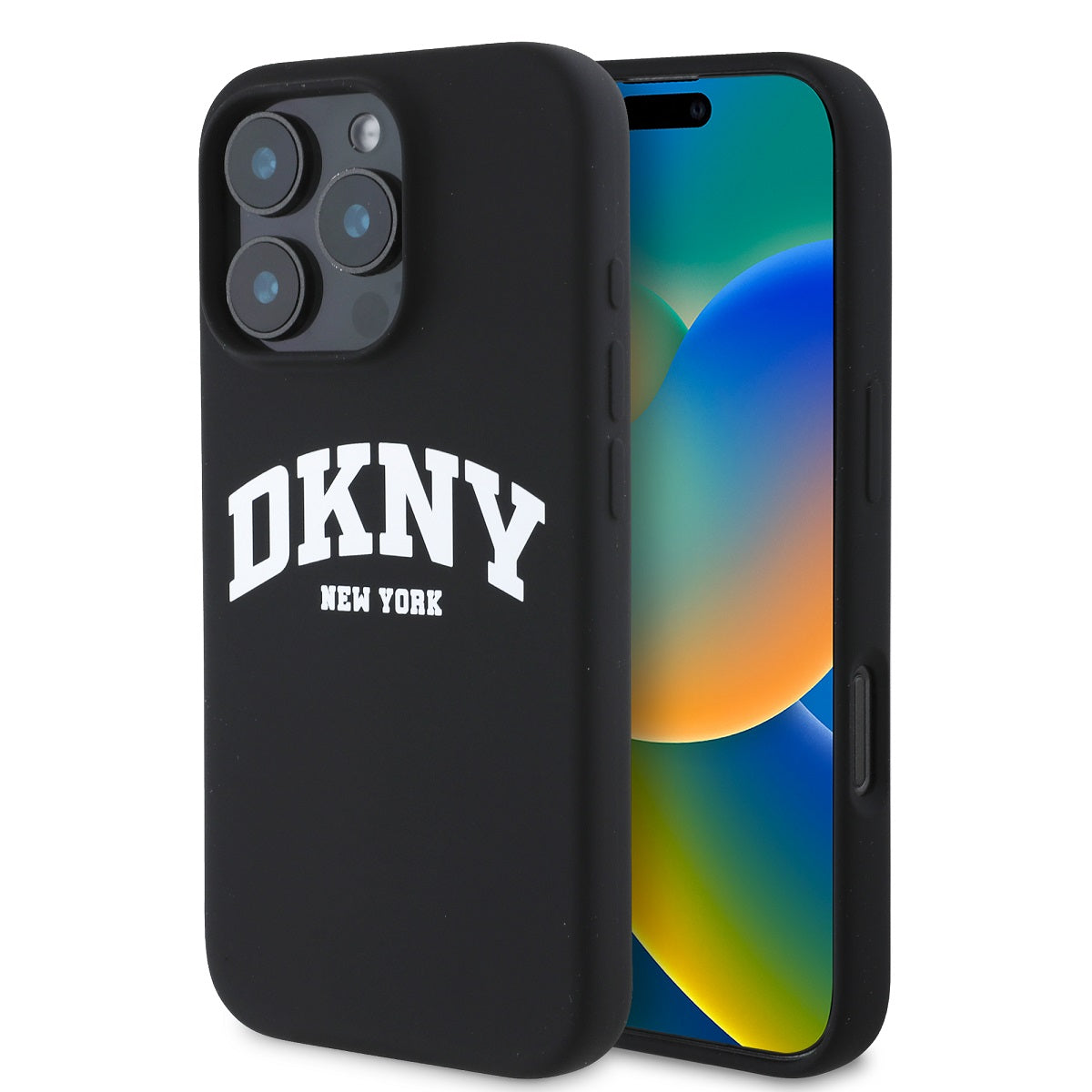 DKNY Liquid Silicone Arch Logo MagSafe Zadní Kryt
