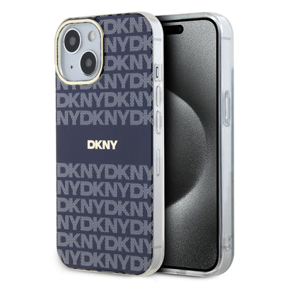 DKNY PC/TPU Repeat Pattern Tonal Stripe Magsafe Zadní Kryt